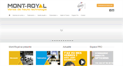 Desktop Screenshot of mont-royal.fr